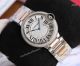 Copy Cartier Balloon Blue V6 Diamond Bezel White Face Watch 316L Stainless Steel Band (4)_th.JPG